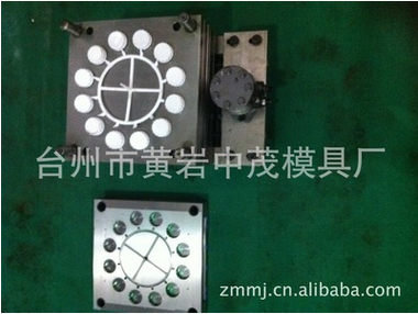 一出十二馬達蓋自動脫瓶蓋模具