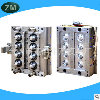 8-in-1 self - locking wide - mouth bottle blank mould
